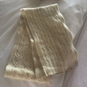 Creme Cashmere Scarf